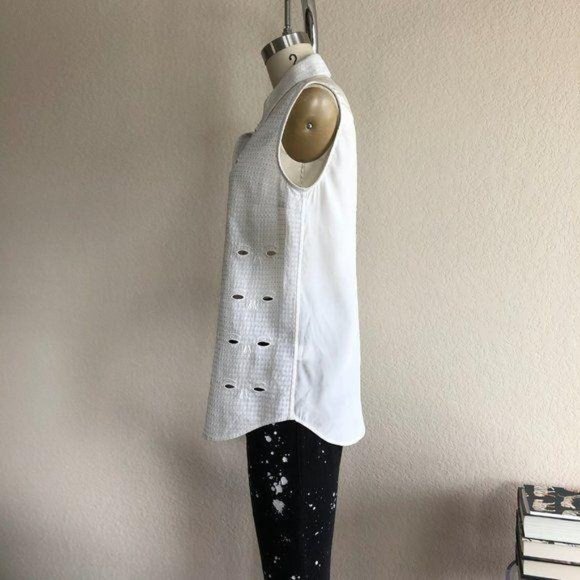 Creatures of the Wind Embroidered Face Shirt Butto - Picture 7 of 8